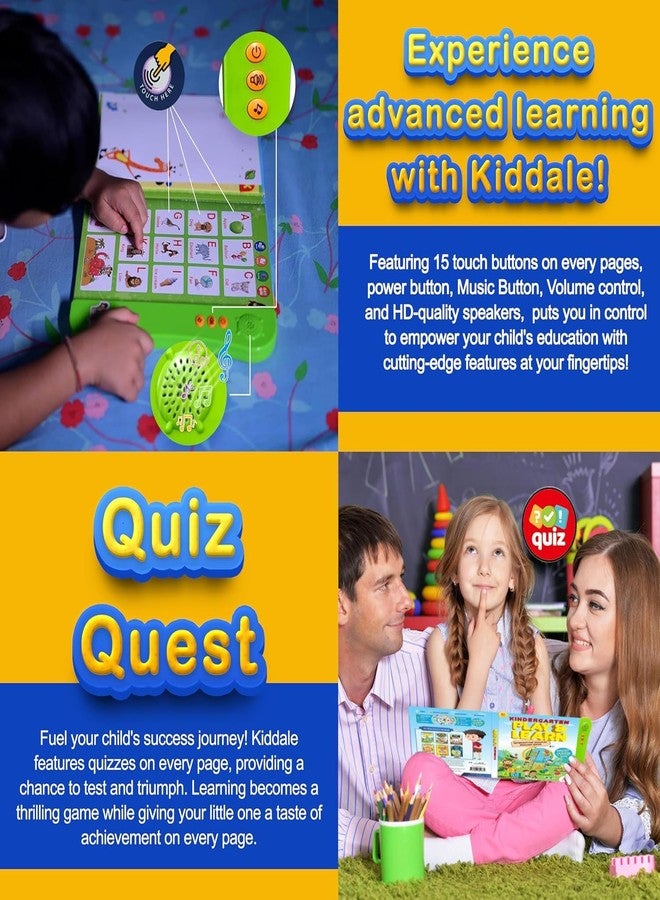 Kiddale Pack of 3 Educational Books for Kids - 1 Sound Book (Play n Learn) + 2 Non-Sound Books (Ripple in The Water & Music on The Farm) - Image 3